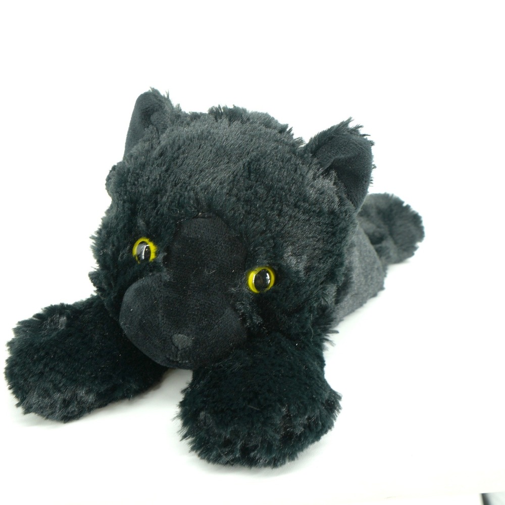 Warmies Black Panther Plush Kids Black Microwavable Lavender Scented Stuffed